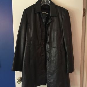 🧥Mostino Lamb-Leather Trench Coat 🧥
